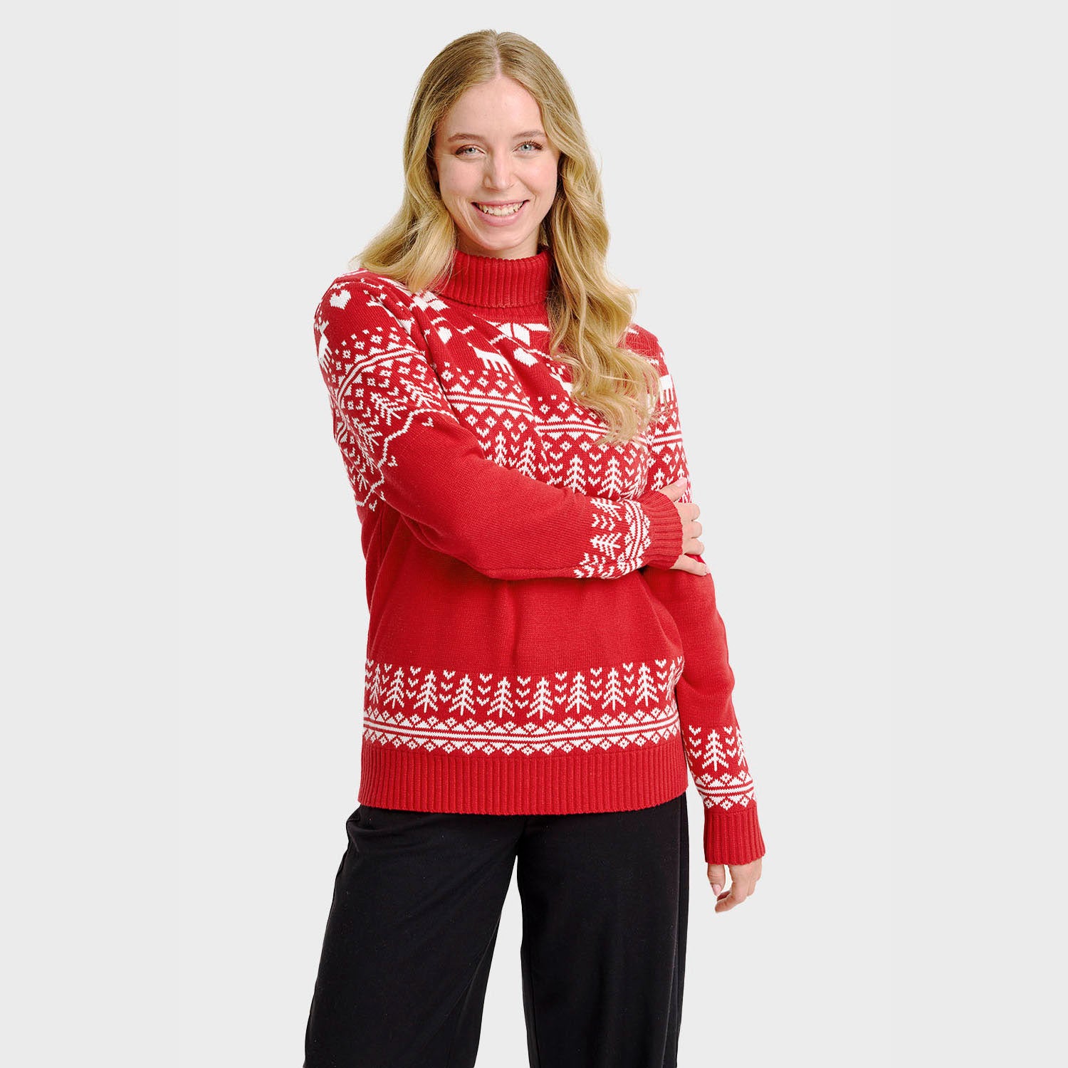 De Groenlandse kerstcoltrui - Dames.